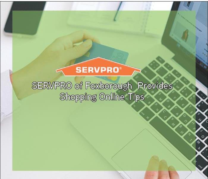 laptop in background with green box overlay and SERVPRO logo 
