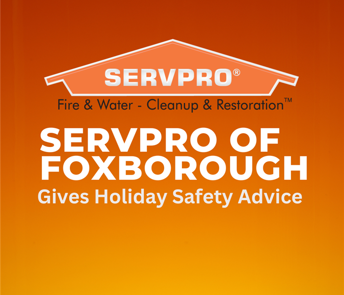 Fire in background with box and SERVPRO logo 